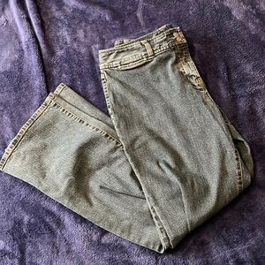 Ann Taylor Petites Vintage Low Rise Straight Jeans